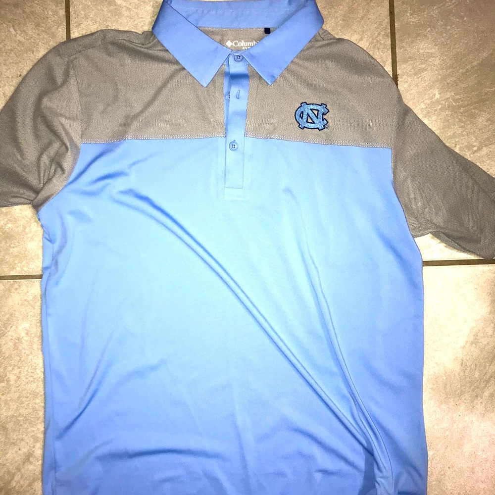 North Carolina Columbia golf shirt